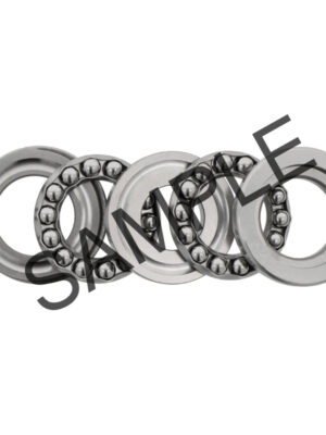 Axial deep groove ball bearings 52234 M
